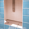 Hammerglass Mirror - In Public Bathroom
